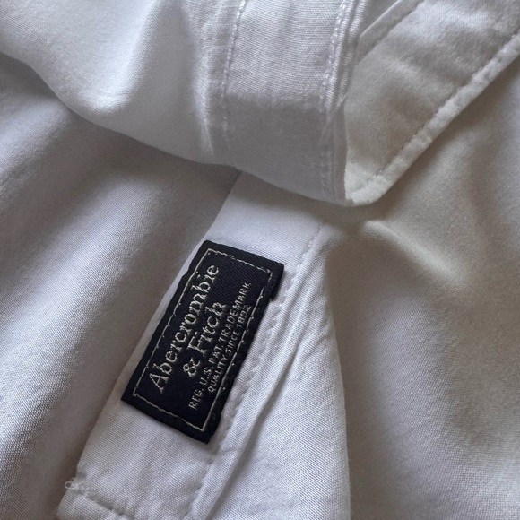 Abercrombie & Fitch White Button Down Shirt Sz XS - Picture 11 of 11